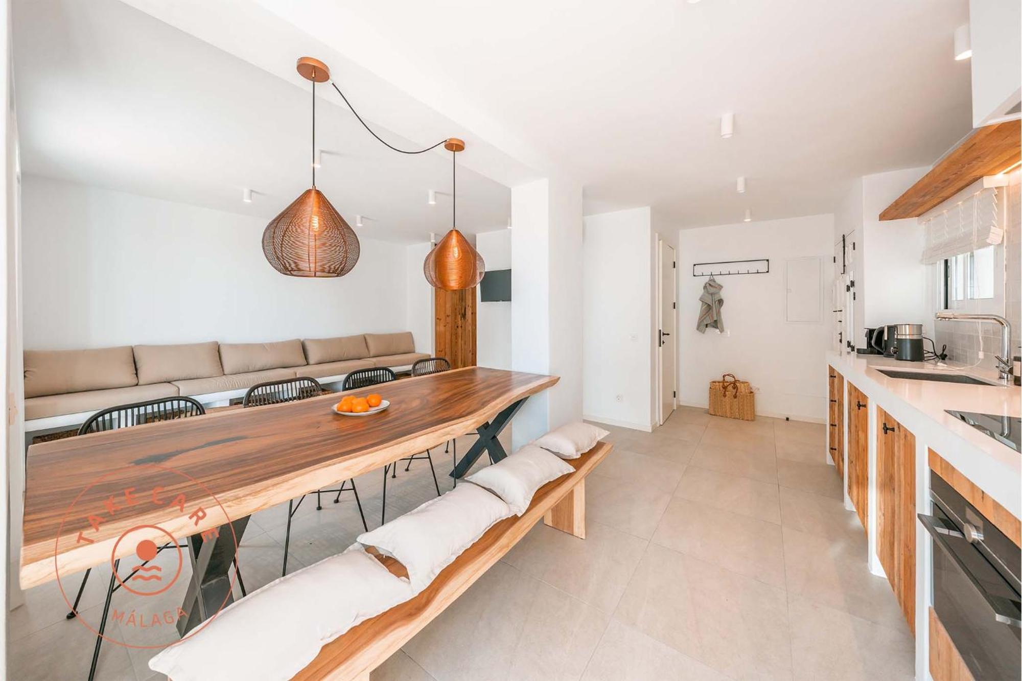 Luxury Beach House In El Palo! - Tcm Málaga Extérieur photo